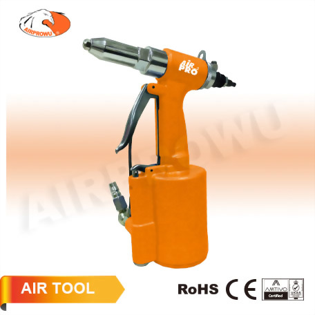 3/32" ~ 3/16" Air Hydraulic Riveter w/ Vacuum Mandrel Collection System 3/32" ~ 3/16" Air Hydraulic Riveter w/ Vacuum Mandrel Collection System