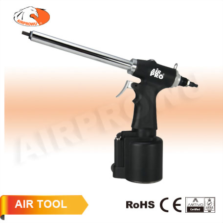 3/32" ~ 5/32"  Air Hydraulic Riveter w/ Vacuum Mandrel Collection System 3/32" ~ 5/32"  Air Hydraulic Riveter w/ Vacuum Mandrel Collection System