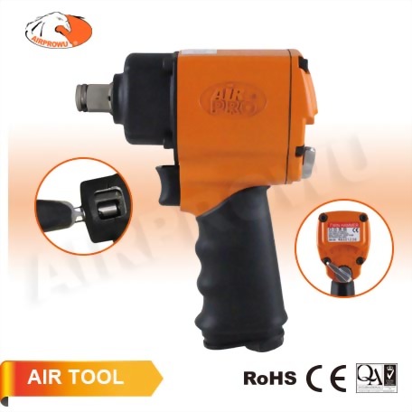 1/2" Super Light Mini Air Impact Wrench w/ Injection Hole 1/2" Super Light Mini Air Impact Wrench w/ Injection Hole