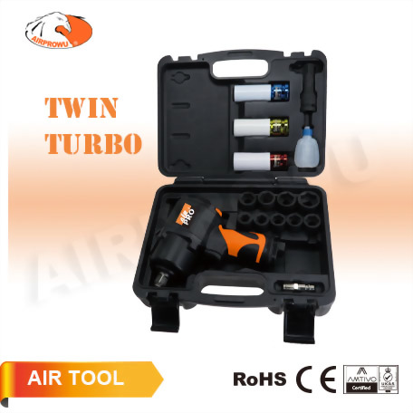 1/2" Composite Air Impact Wrench Kit (17pcs) 1/2" Composite Air Impact Wrench Kit (17pcs)