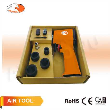 1/2" Super Stubby Air Impact Wrench Kit (9pcs) 1/2" Super Stubby Air Impact Wrench Kit (9pcs)