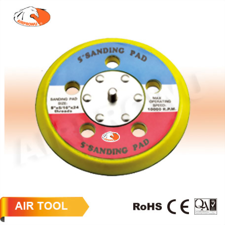 5" Velcro Face Pad with 5 Holes