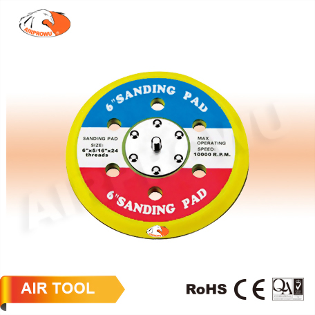 6" Vinyl / Velcro Sanding Pad