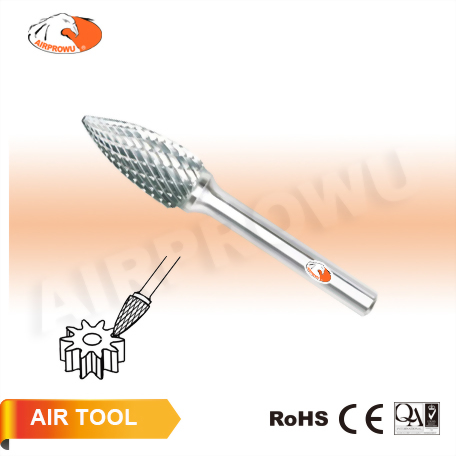 1/2" Carbide Rotary Burrs- Arch Pointed Nose 1/2" Carbide Rotary Burrs- Arch Pointed Nose