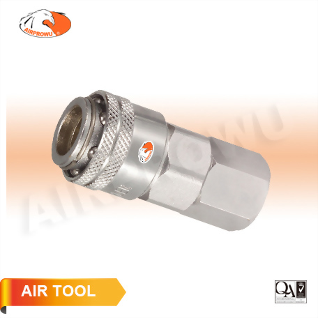 1/4" Female One Touch Steel Coupler (Nitto Type) 1/4" Female One Touch Steel Coupler (Nitto Type)