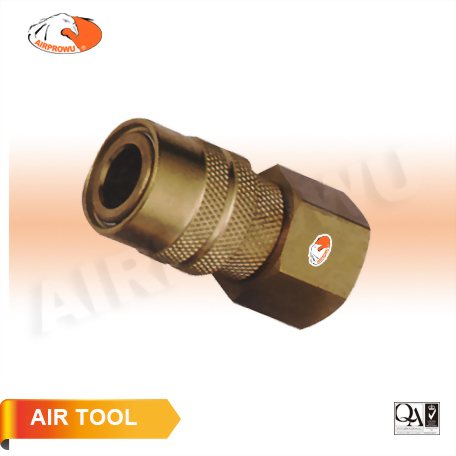 1/4" Female Brass Coupler (Milton Type) 1/4" Female Brass Coupler (Milton Type)