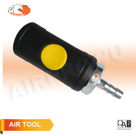 3/8" Hose Push Botton Safety Coupler (Milton Type)