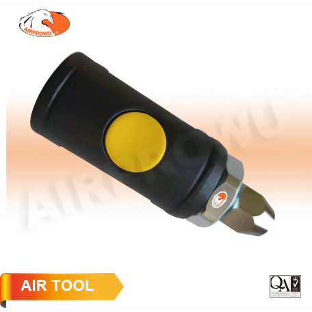 8x12mm PU Hose Push Botton Safety Coupler (Milton Type)