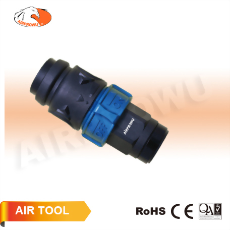 3/8" Female One Touch Safety Quick Coupler (Nitto Type) 3/8" Female One Touch Safety Quick Coupler (Nitto Type)