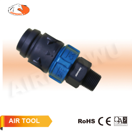3/8" Male One Touch Safety Quick Coupler (Orion Type) 3/8" Male One Touch Safety Quick Coupler (Orion Type)