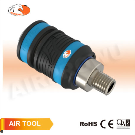 1/4" Male Safety Quick Coupler (Orion Type) 1/4" Male Safety Quick Coupler (Orion Type)