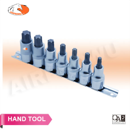 7PC 1/2"DR. Star Bit Socket Set