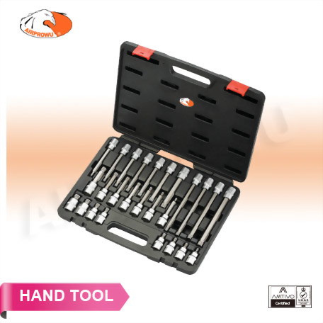 26PCS 1/2"DR. Spline Tip Bit Socket Set 26PCS 1/2"DR. Spline Tip Bit Socket Set