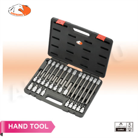 30PCS 1/2"DR. Hexagon Tip Bit Socket Set 30PCS 1/2"DR. Hexagon Tip Bit Socket Set