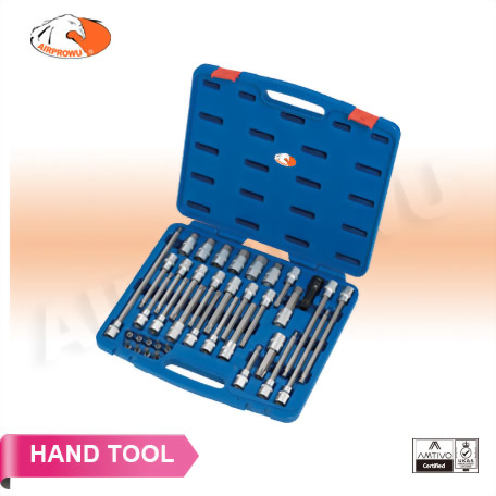 38PCS 1/2"DR. Bit Socket Set 38PCS 1/2"DR. Bit Socket Set