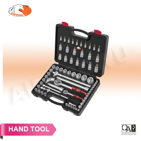 HETOK 1/4" & 1/2" DR. Socket Set (73PCS)