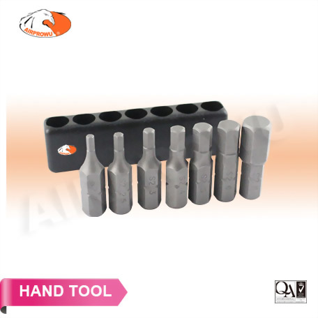 1/4" Hex Shank Hex Screwdriver Bit Set (7PCS)