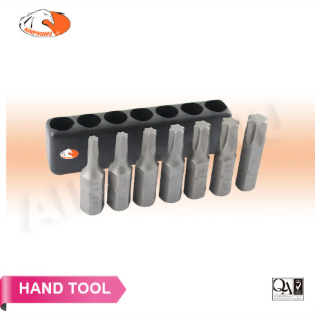 1/4" Hex Shank Torx Screwdriver Bit Set (7PCS) 1/4" Hex Shank Torx Screwdriver Bit Set (7PCS)