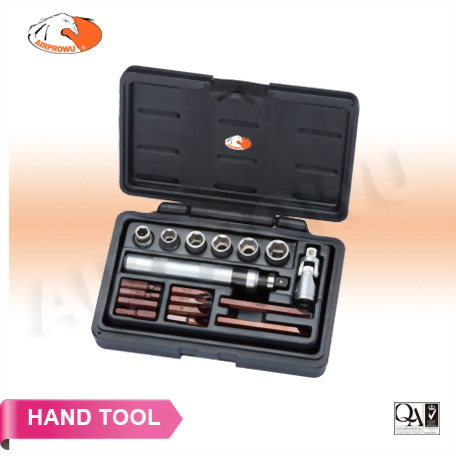 18PCS 3/8" Micro Impact Driver Set