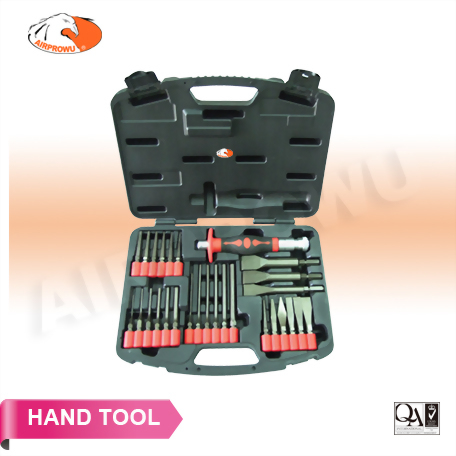 Interchangeable Punch & Chisel Set (27PCS) Interchangeable Punch & Chisel Set (27PCS)