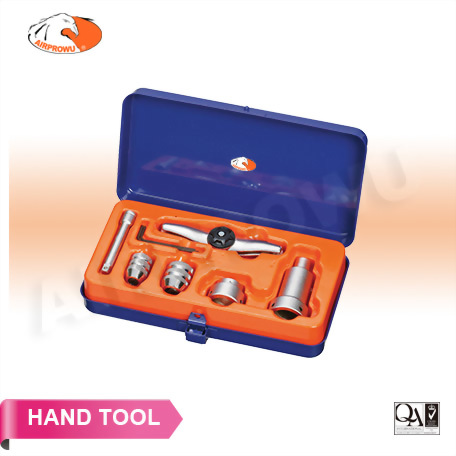 Professional Ratchet T-handle Tap Wrench Set (7PCS)