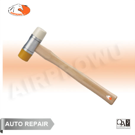 Double Faces Wood Handle Soft Hammer