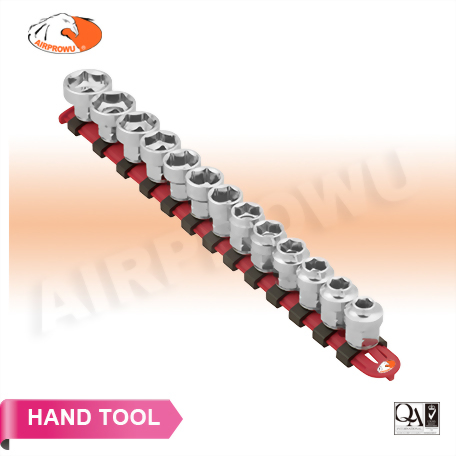 3/8" DR. 17H Super Short Socket Set (13PCS)