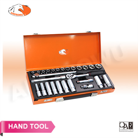 27PCS 3/8" Dr. Socket Wrench Set 27PCS 3/8" Dr. Socket Wrench Set