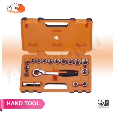 19mm 17pcs Go-Through Multi Lock Socket Wrench Set