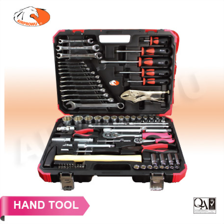 84PCS 1/4" & 1/2" DR. Tool Kit(Mat Finished) 84PCS 1/4" & 1/2" DR. Tool Kit(Mat Finished)