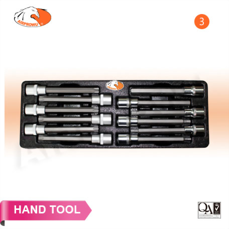 12PCS  1/2" Dr. Bit Socket Set_ 140L