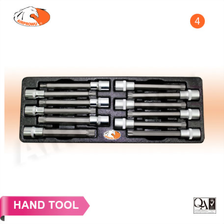 12PCS  1/2" Dr. Bit Socket Set_140L