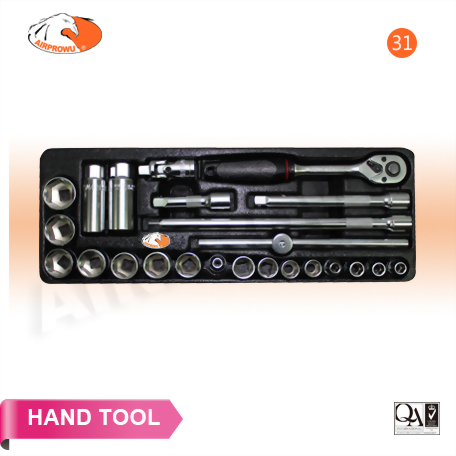 24PCS 3/8" Dr. Tool Set 24PCS 3/8" Dr. Tool Set