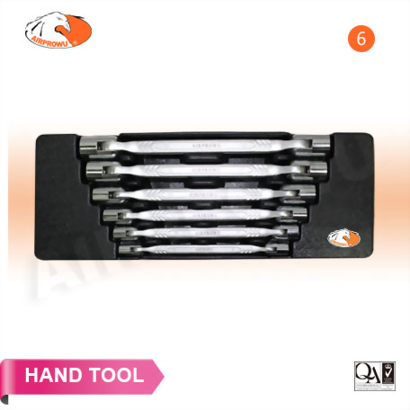 6PCS Double Flexible Socket Wrench Set