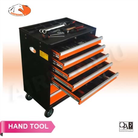 271 PCS_7-Drawer Tool Trolley W/Tools, W/O Paper