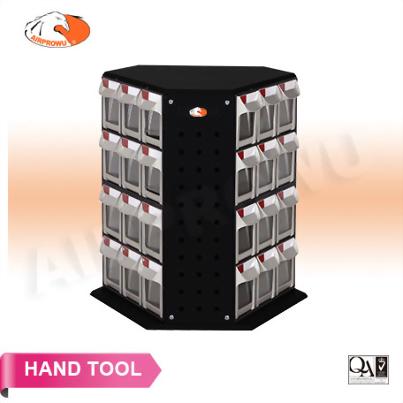 36 Drawers Rotating Frame Flip Out Bins