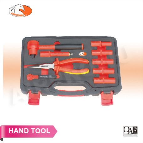 1000V Insulated 3/8" DR. PSA Hybrid / Electric Vehicle Tool Set (10 PCS) 1000V Insulated 3/8" DR. PSA Hybrid / Electric Vehicle Tool Set (10 PCS)