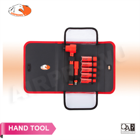 1000V Insulated 3/8" DR. Reversible Ratchet Set (8 PCS) 1000V Insulated 3/8" DR. Reversible Ratchet Set (8 PCS)