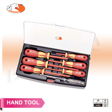 7PCS 1000V Insulated Curved Screwdriver Set
