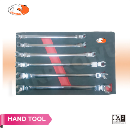 Extra Long Double Open Box Wrench Set - 6x6PT (6 PCS)