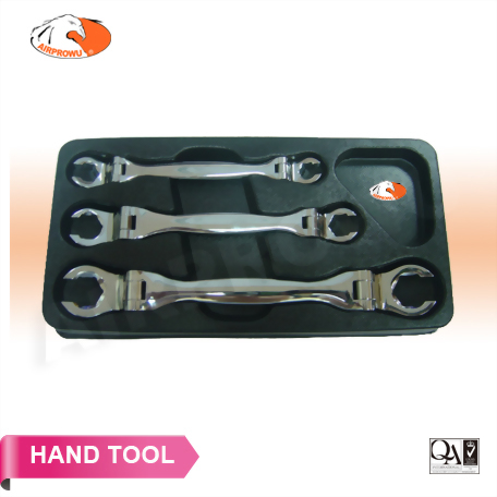 Double Flexible Flare Nut Wrench