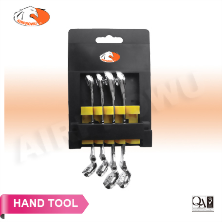 Flexible Head Flare Nut Combination Wrench / Open Double-Ring Wrench