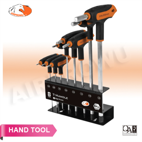 8PCS T-10 Handle Ball Point Hex Key Wrench Set 8PCS T-10 Handle Ball Point Hex Key Wrench Set