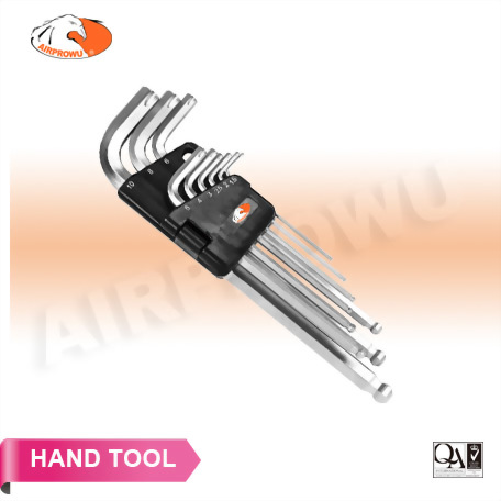 Long Ball Point HETOK Hex Key Set (9PCS) Long Ball Point HETOK Hex Key Set (9PCS)