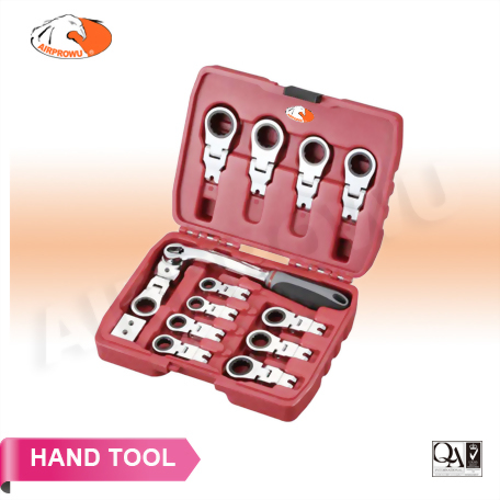 14 PCS 72T 3D Replace Flexible Ratchet Wrench- DA 14 PCS 72T 3D Replace Flexible Ratchet Wrench- DA