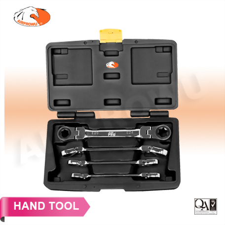 4PCS DOUBLE FLEXIBLE STAR RATCHET WRENCH SET -72T 4PCS DOUBLE FLEXIBLE STAR RATCHET WRENCH SET -72T