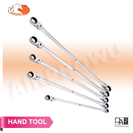 5PCS Extra Long Double Box Ratcheting Wrench Set