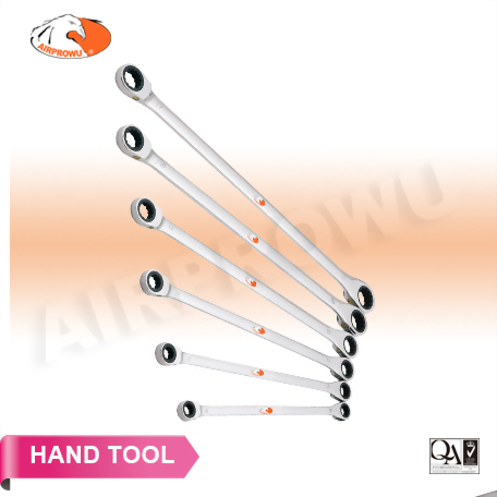 6PCS Extra Long Double Box Ratcheting Wrench Set