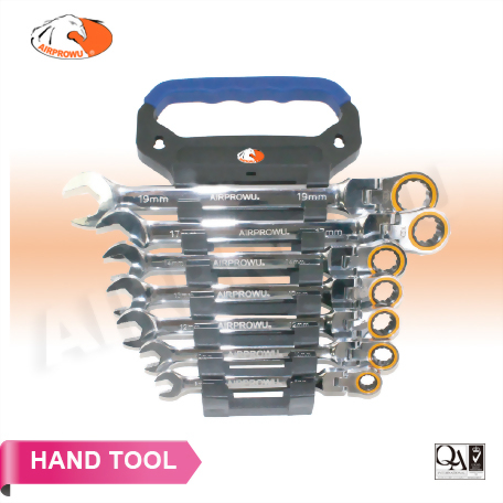 100T Flexible Ratchet Wrench Set (7 PCS) 100T Flexible Ratchet Wrench Set (7 PCS)