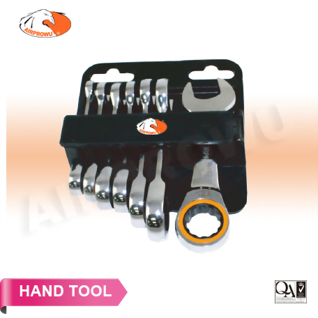 100 T Stubby Ratchet Wrench Set (7 PCS)